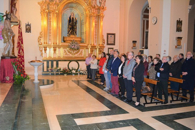 El Paso Encarnado de Águilas celebra su tradicional misa de Cuaresma