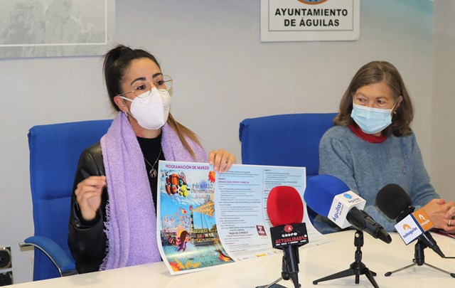 La Concejalía de Igualdad de Águilas presenta un extenso programa de actos con motivo del 8M