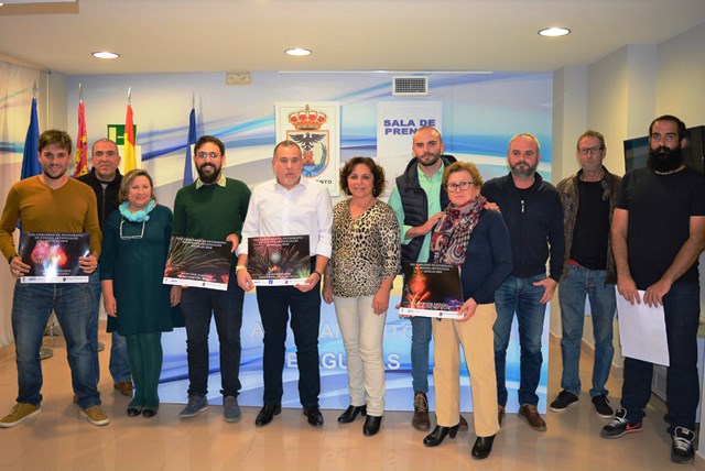 Bronson Morán y Alejandro Castaño, ganadores del concurso fotográfico Fuegos Artificiales de Águilas 