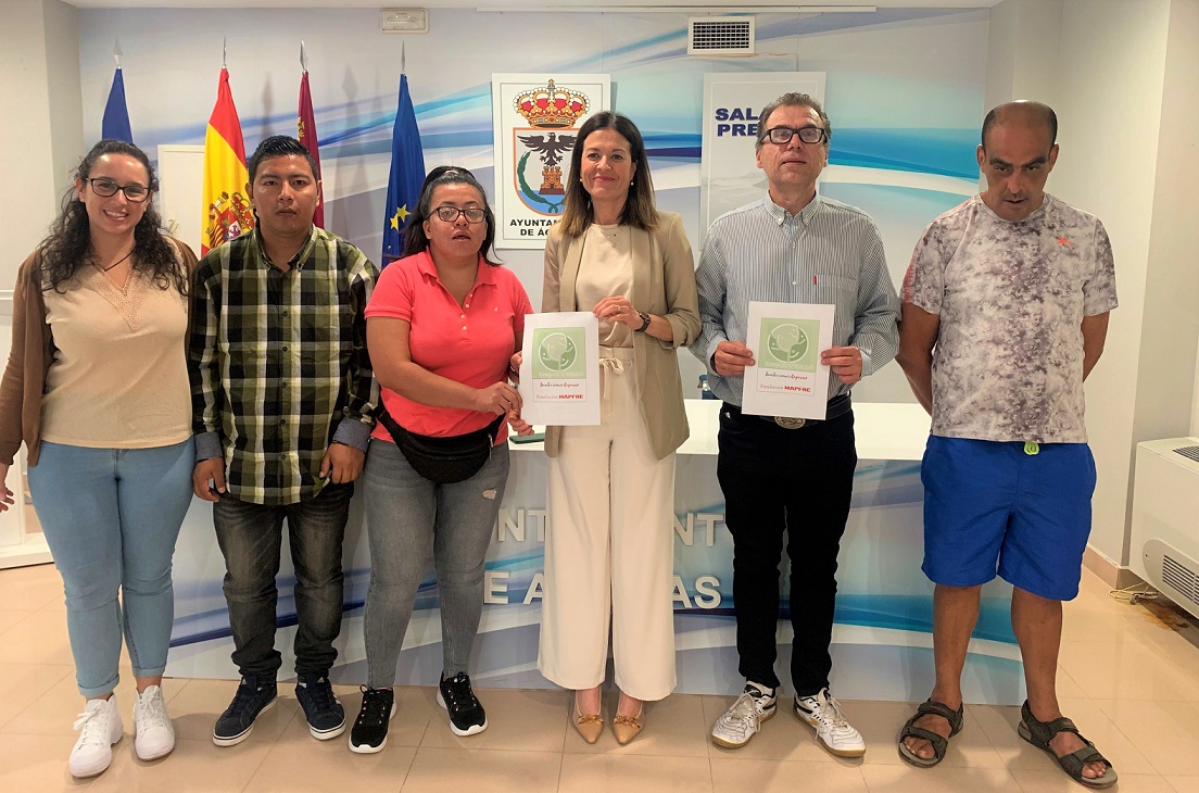 La Asociación Salud Mental Águilas y Fundación Mapfre presentan su nuevo taller de “Empleo Verde”