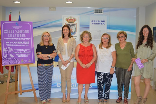 El próximo lunes arranca la XXIII Semana Cultural de la Asociación de Amas de Casa de Águilas