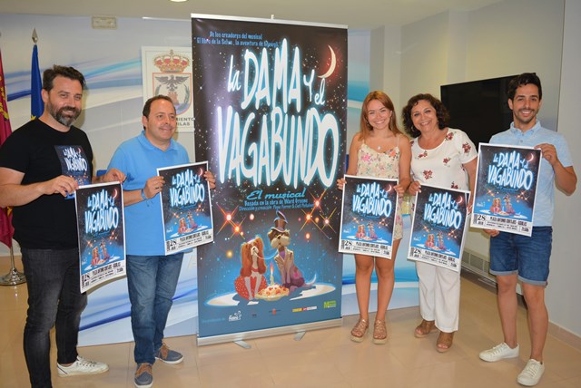  El musical La Dama y el Vagabundo se representará en Águilas el próximo 28 de julio