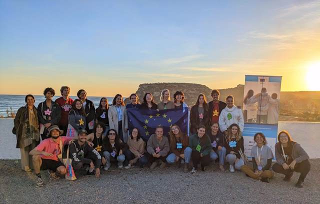 Águilas acoge a 25 jóvenes voluntarios del Cuerpo Europeo de Solidaridad