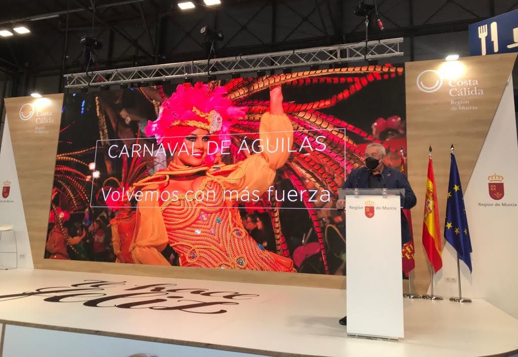 “Volveremos”, lema de la promoción del Carnaval de Águilas en Fitur