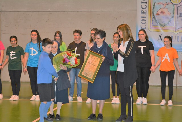 El colegio María Inmaculada celebra el nombramiento de las Hijas de la Caridad como Hijas Predilectas de Águilas  