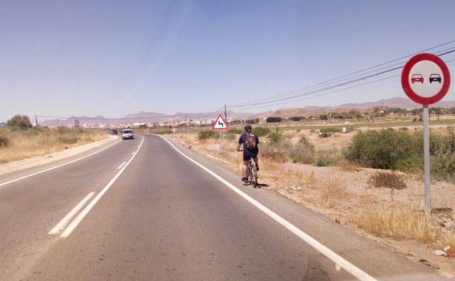 Ciudadanos pide al Ayuntamiento de Águilas que inicie la senda ciclista y peatonal que solicitó hace un año 