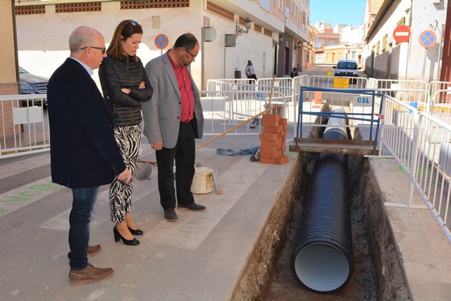 Una inversión cercana a los 245.000 euros para mejorar la calzada y la red de aguas en varias calles de Águilas