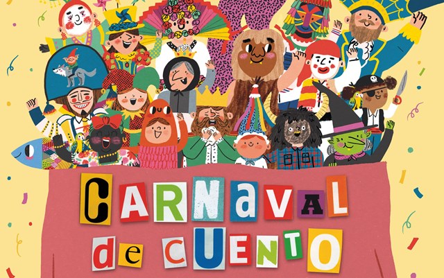 Águilas en un libro infantil sobre los carnavales de España
