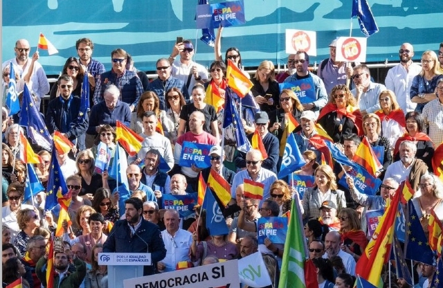 Reverte: “Todos los concejales del Ayuntamiento de Águilas deben rechazar la tramitación de una Ley de Amnistía”