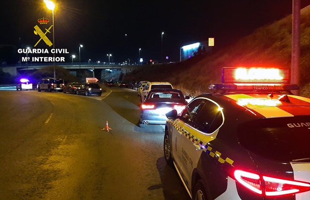 La Guardia Civil alude a una conducción responsable evitando el consumo de drogas y alcohol al volante