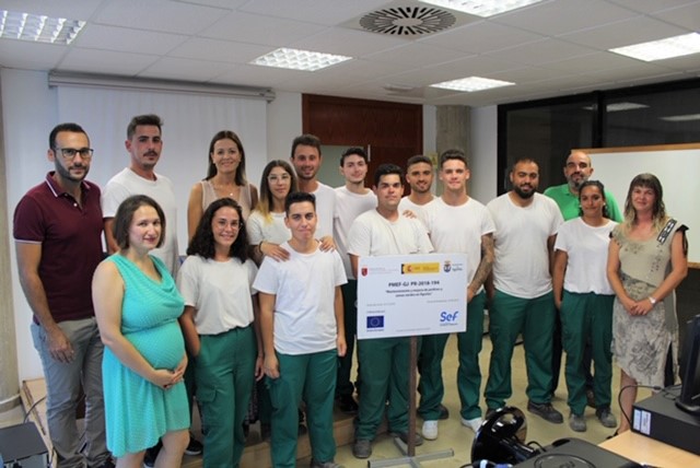 Concluye el programa mixto de empleo y formación dirigido a jóvenes beneficiarios de Garantía Juvenil en Águilas  