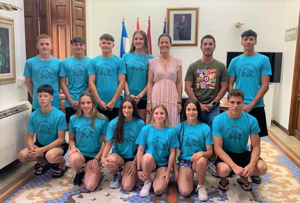 Los nadadores del Club Natación Águilas, preparados para los Campeonatos de España