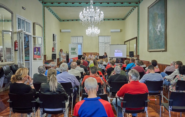 La coalición IU - Podemos presenta su proyecto e insiste en la necesidad de un debate entre los candidatos a la Alcaldía