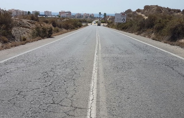 La Comunidad mejorará la seguridad vial de la carretera que une Águilas con Calarreona