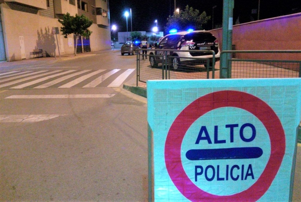 Policía Local realiza siete detenciones durante la última semana en Águilas
