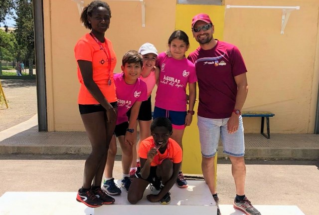 La Escuela Municipal de Atletismo de Águilas despunta en el Campeonato Regional 