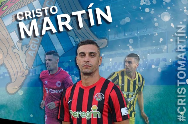 Cristo Martín, cuarto fichaje invernal del Águilas Fútbol Club