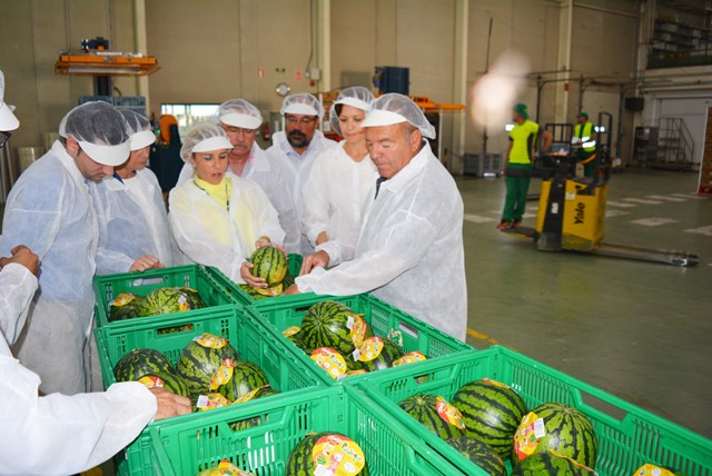 La consejera de Agua, Agricultura y Medio Ambiente visita Pozosur