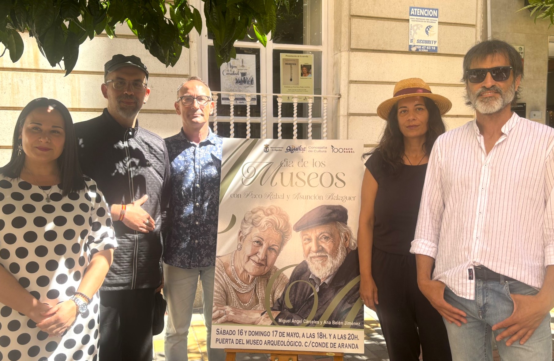 Paco Rabal y Asunción Balaguer, protagonistas del Día de los Museos en Águilas