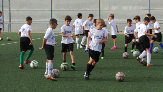 Finaliza el I Campus de Tecnificación  Wearefootball de Águilas