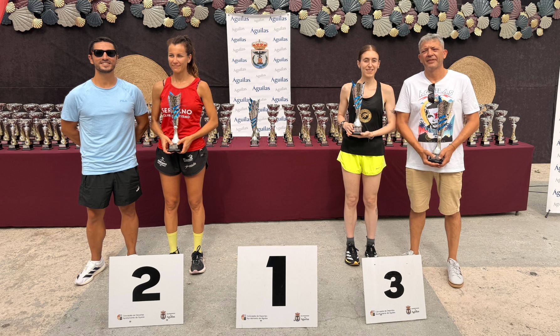 Marta Belmonte Molina y Mario Molina Salas se imponen en la XLVII Carrera Popular “Ciudad de Águilas”