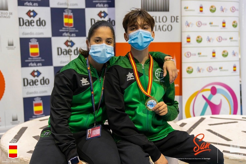 El aguileño Pablo Duro se proclama campeón de la primera fase de la Liga Nacional Infantil de Kárate