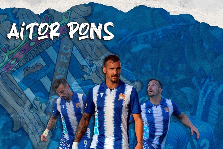 Aitor Pons, segunda temporada como blanquiazul