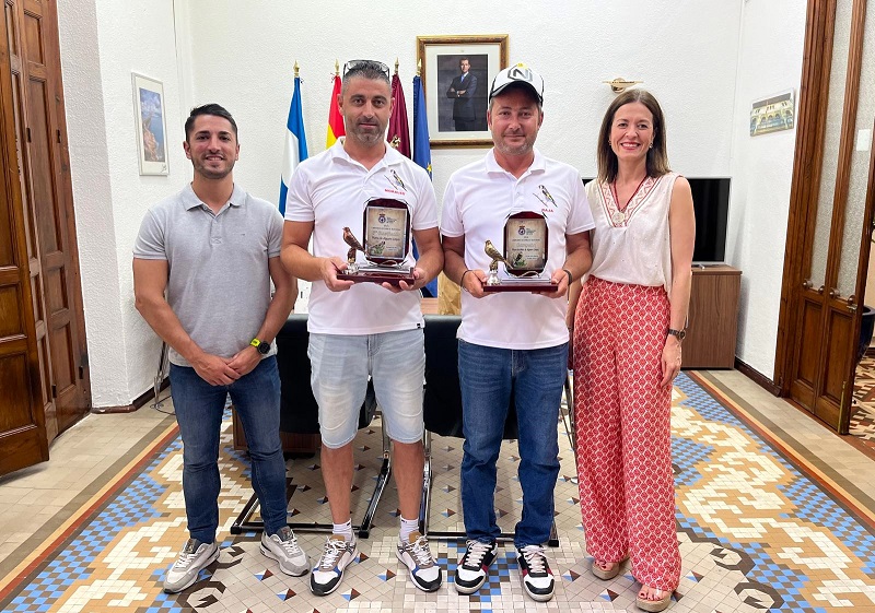 Los aguileños Antonio Martínez y Antonio Morales suben al podio en el Campeonato de España de Silvestrismo