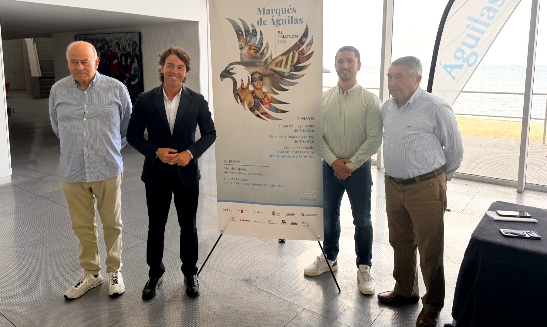 Águilas acoge la apertura de la Liga Iberdrola y la Liga Suzuki de Triatlón con casi 750 equipos en competición