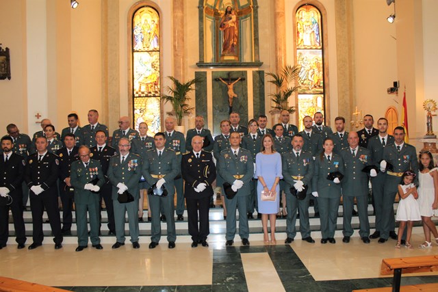  La Guardia Civil de Águilas celebra el día de su Patrona 