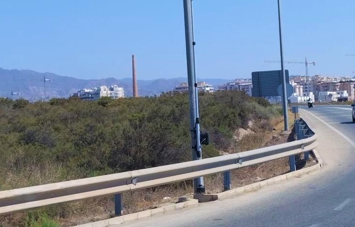 El Ministerio de Transportes instala medidores de flujo de tráfico en distintos puntos de Águilas