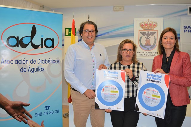 La Asociación de Diabéticos de Águilas presenta un extenso programa de actividades con motivo del Día Mundial de la Diabetes