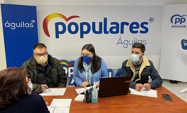 El PP de Águilas recoge hoy los avales para la candidatura de Alberto Nuñez Feijóo a presidir el partido