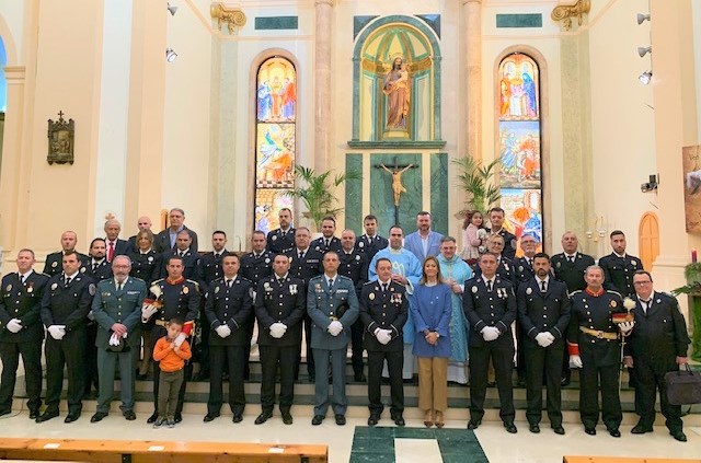 La Policía Local de Águilas conmemora la festividad de su patrona 