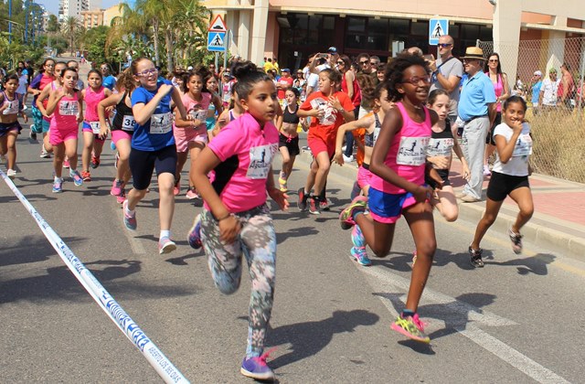 400 atletas participan en la III Urban Race Águilas Plaza al cumplirse el noveno aniversario del centro comercial 