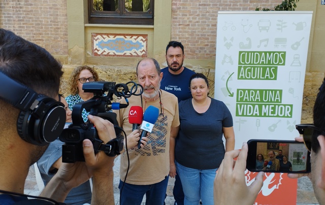 Gabriel Lozano (IU + Podemos) reta a debatir al resto de candidatos a la alcaldía de Águilas