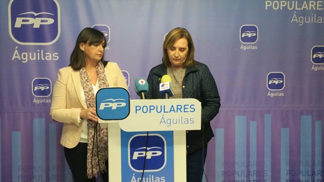 Isabel Soler: “PSOE e IU aprueban los presupuestos de los recortes para los aguileños”