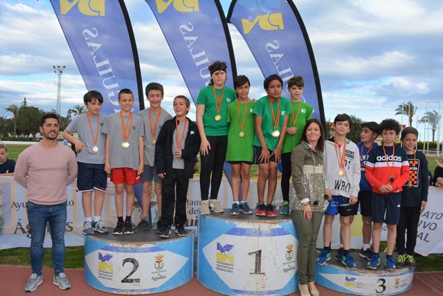 El Polideportivo de Águilas acoge la final de Atletismo Escolar 