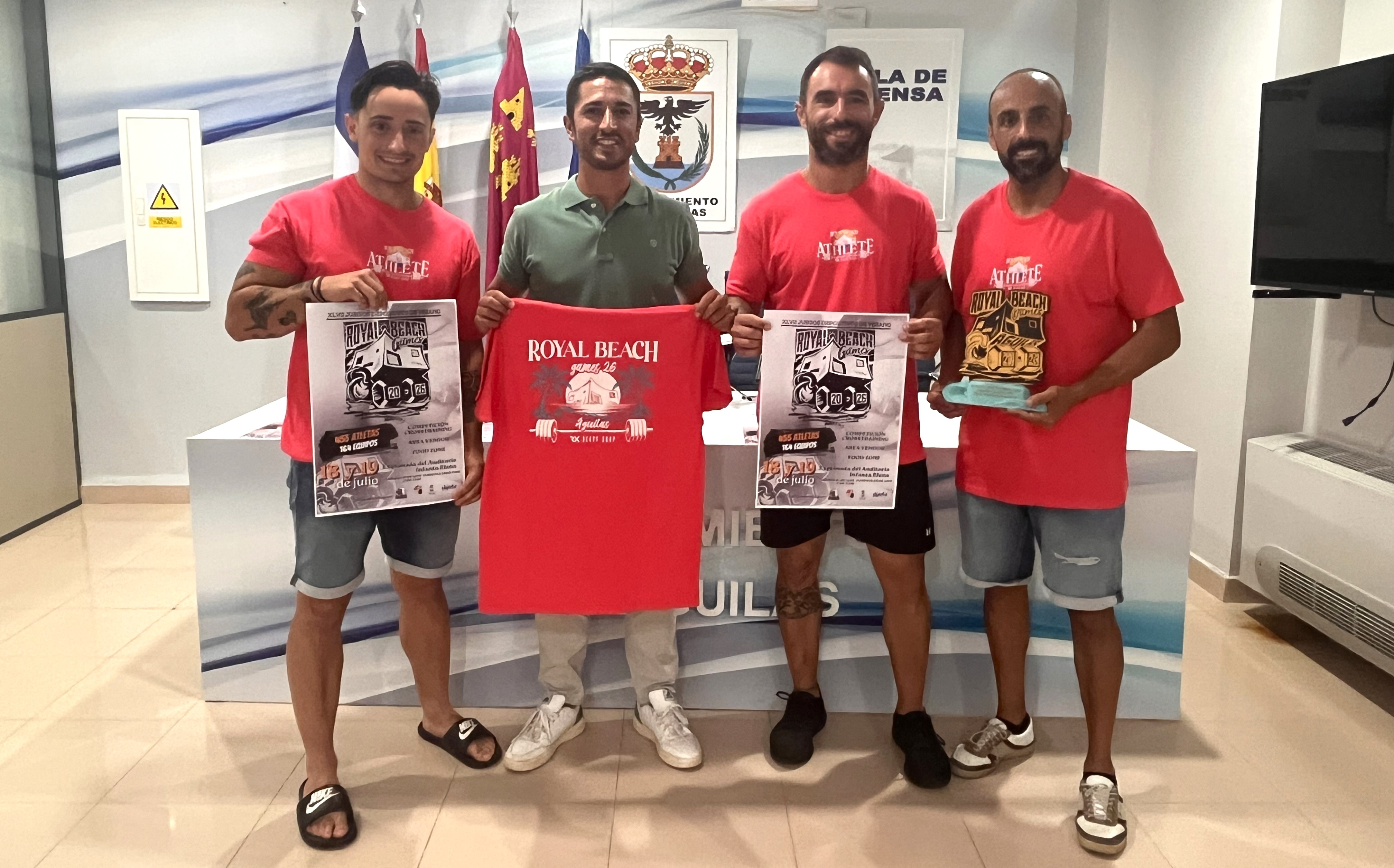 Águilas acoge este fin de semana la 4ª edición de los Royal Beach Games con doble participación de atletas