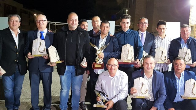 La Asociación Cultural de Pesca ‘Ciudad de Urci’ entrega los premios de su campeonato social en el 25 aniversario de su fundación 