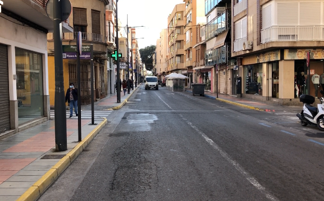 ACIA pide al Ayuntamiento el cumplimiento de los plazos de las obras en las calles Conde de Aranda y Juan Pablo I 