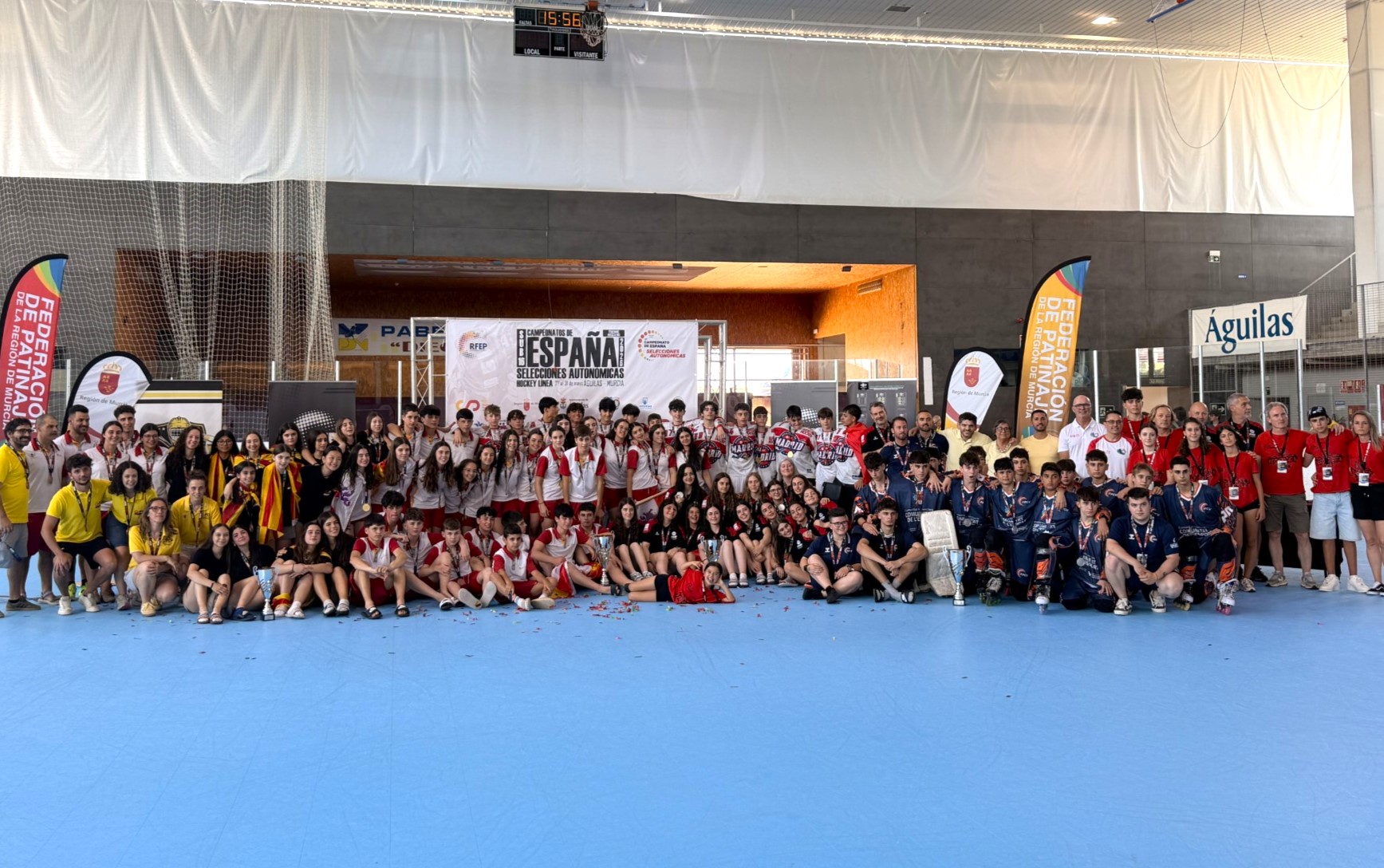 Águilas acoge con éxito el Campeonato de España de Selecciones Autonómicas Sub-16