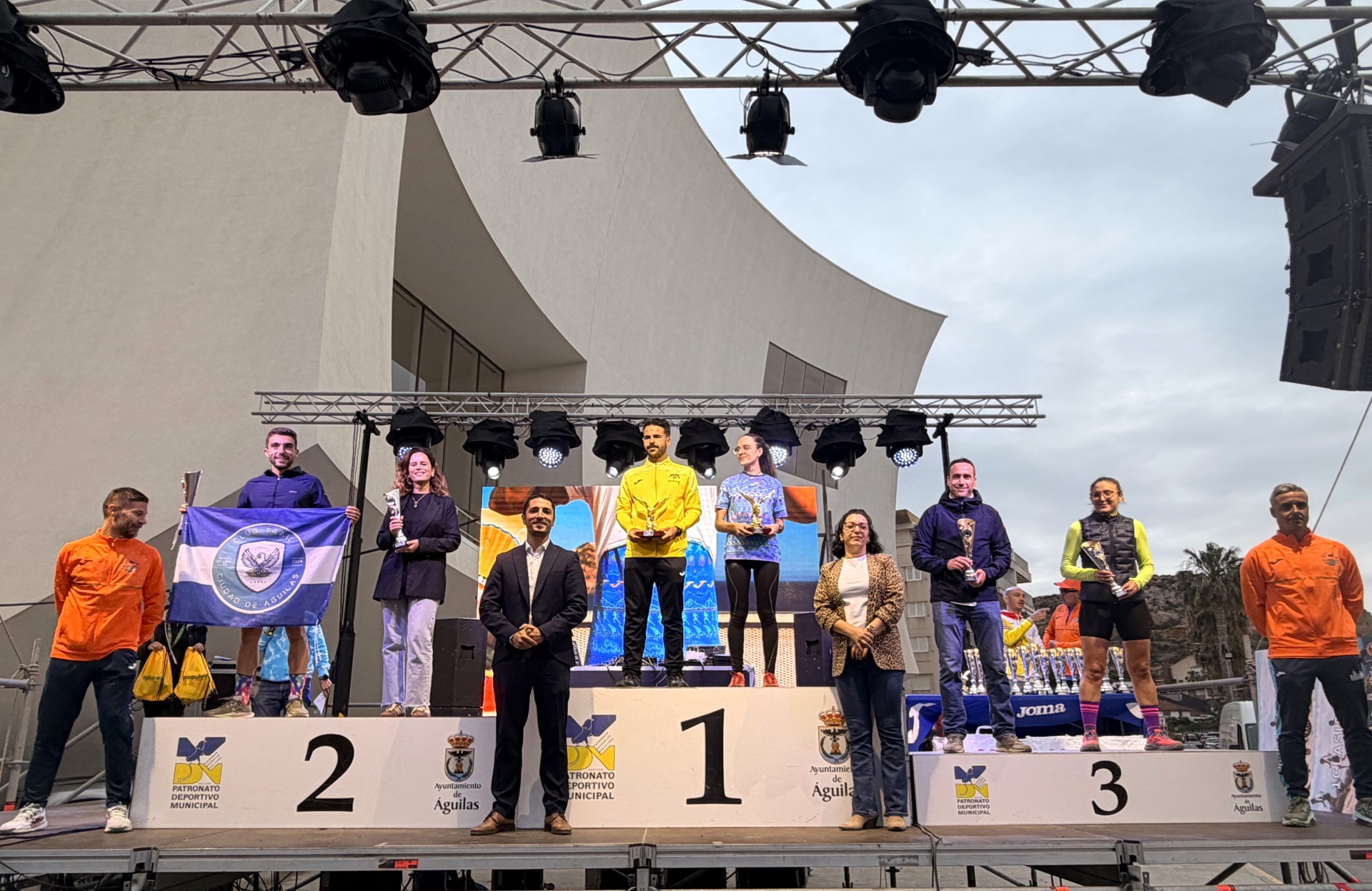 El éxito de la I Joma Costa Trail de Águilas, con 500 participantes, sienta las bases para celebrar futuras ediciones