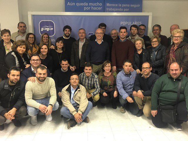 El PP de Águilas celebra su tradicional encuentro navideño