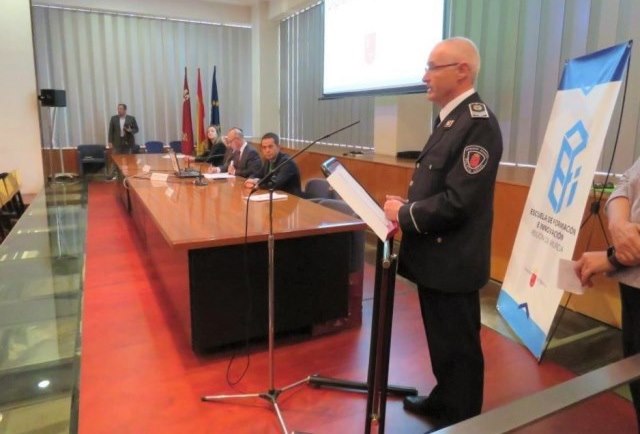 El sargento de Águilas, Andrés Lledó, nuevo presidente de la Asociación Murciana de Jefes y Directivos de la Policía 