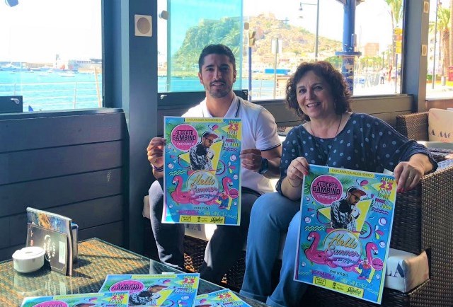 Alberto Gambino encabeza el cartel del II ‘Hello Summer - Playas de Águilas’ previsto para la Noche de San Juan  