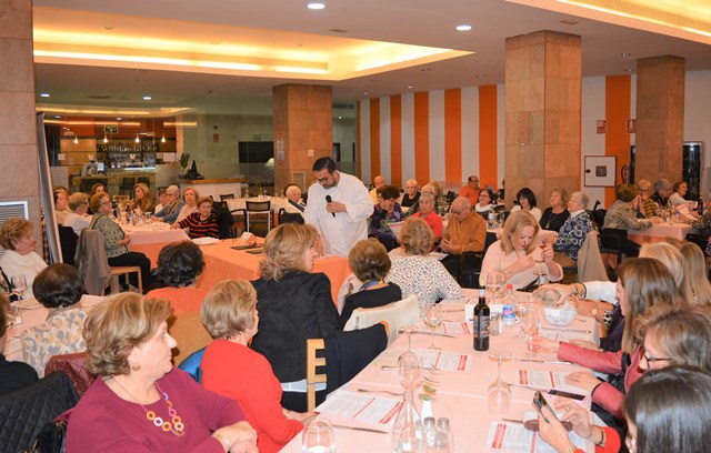 Multitudinario curso de cocina de la Asociación de Amas de Casa de Águilas