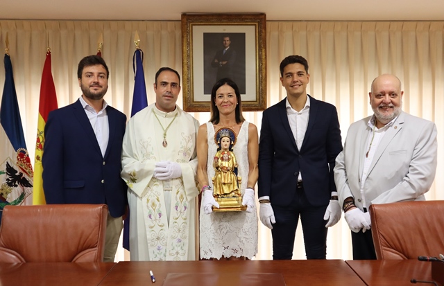 La imagen de Santa María del Arrixaca llega a Águilas