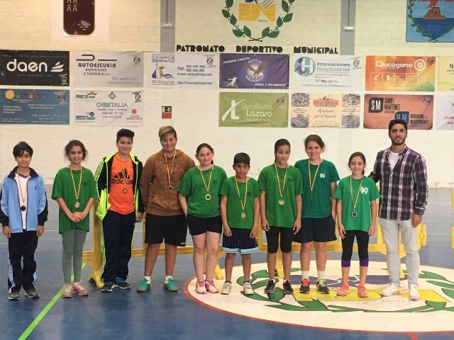Ocho colegios aguileños participan en la I Carrera de Orientación Municipal Intercentros de Primaria