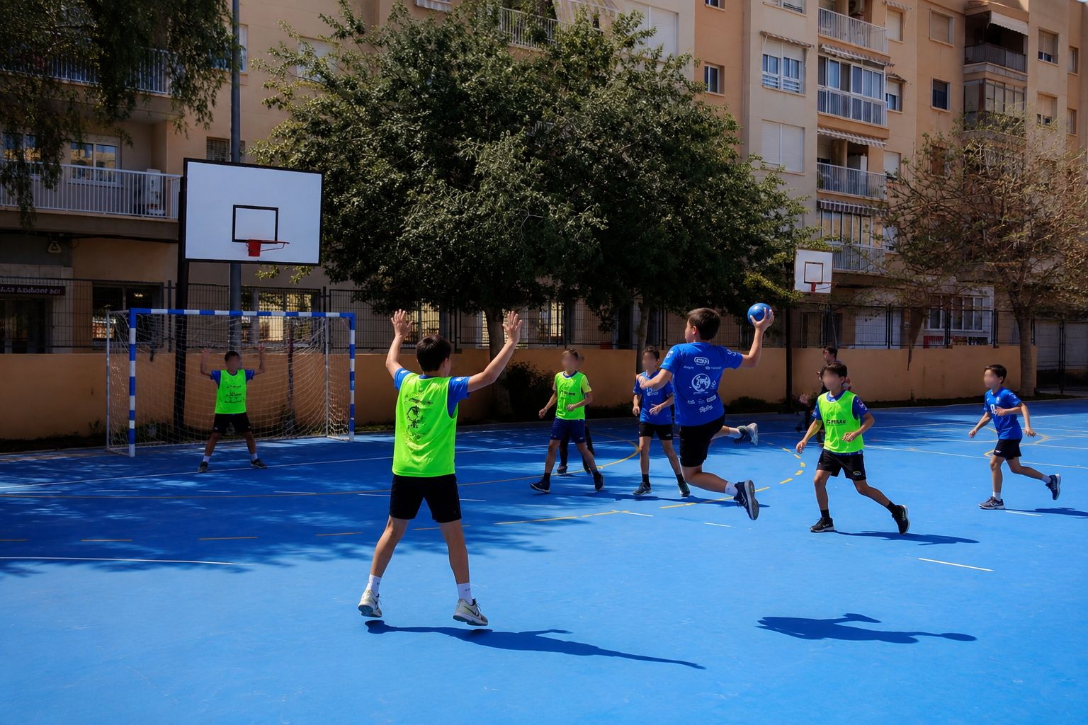 El colegio Mediterráneo acoge este sábado la final de la Liga BMA Integra en las categorías alevín y benjamín